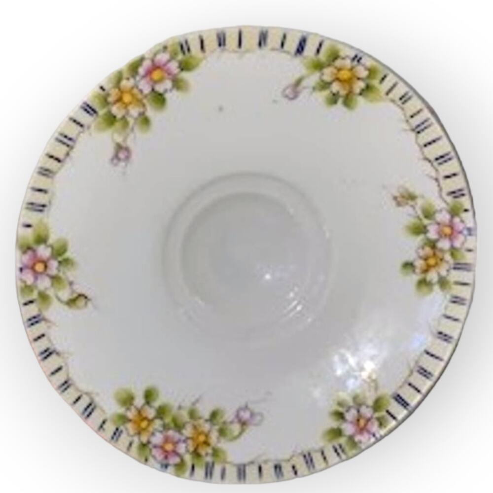 Vintage Nippon hand painted rice bowl EUC